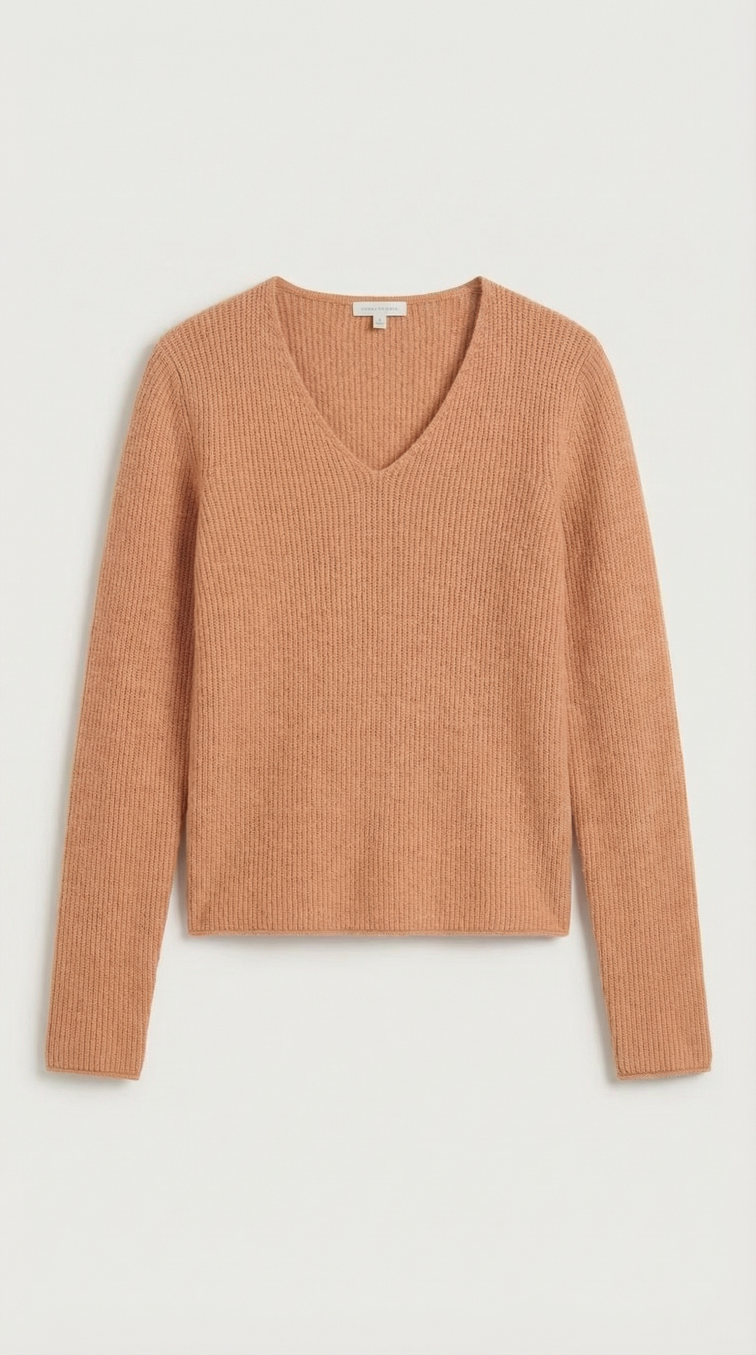 Suéter de Cuello en V con Rayas Michelle