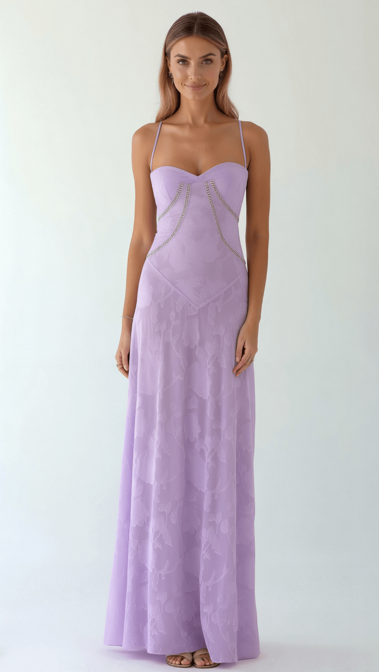 Vestido Maxi de Encaje Arabelle