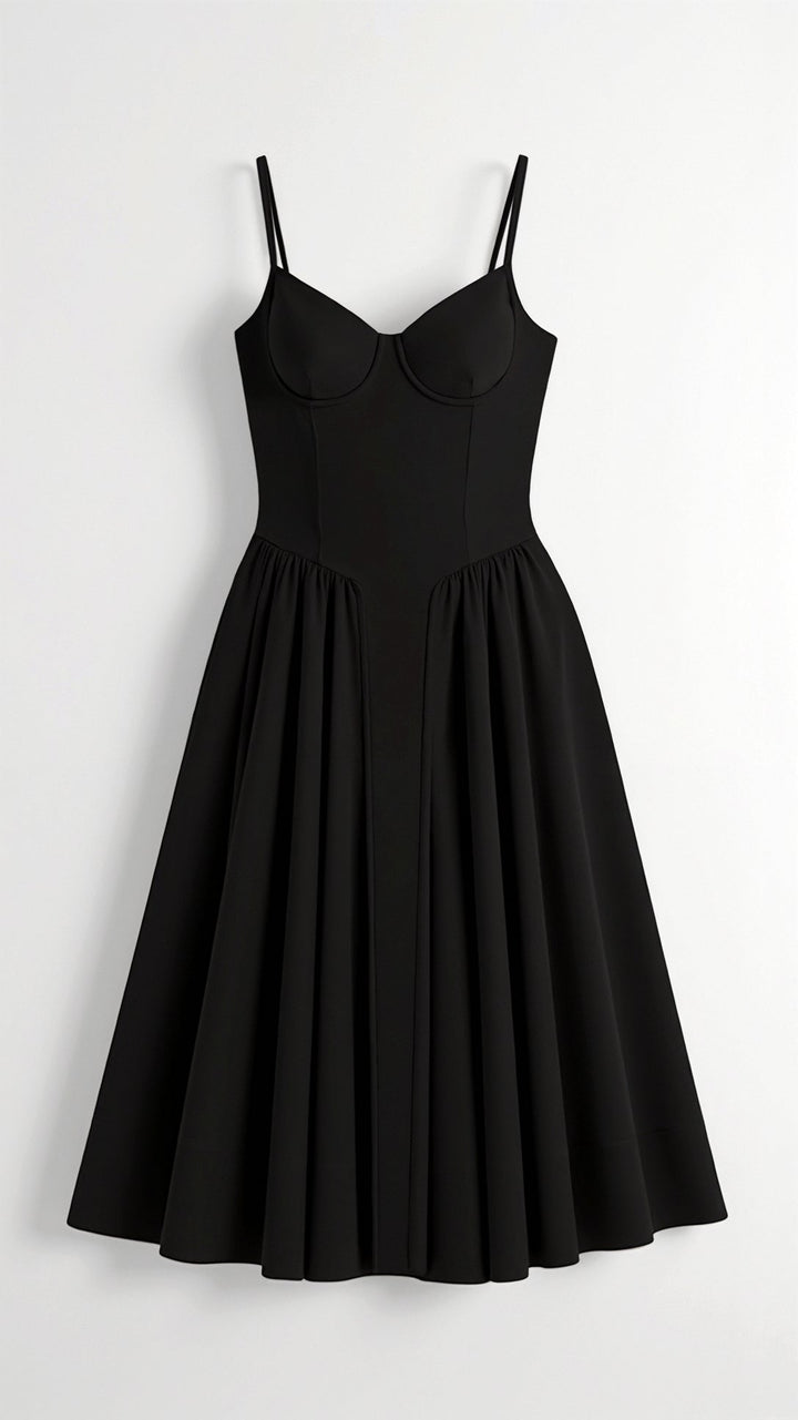 Vestido Midi Corsé Odette