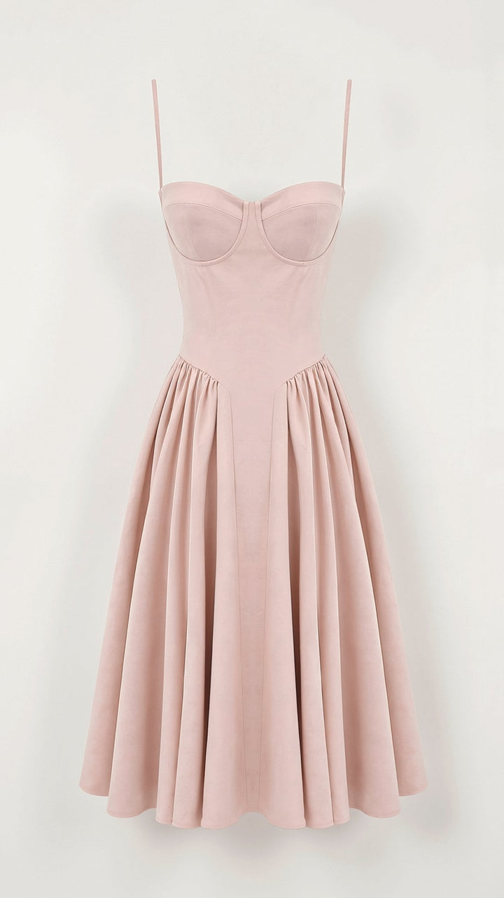 Vestido Midi Corsé Odette