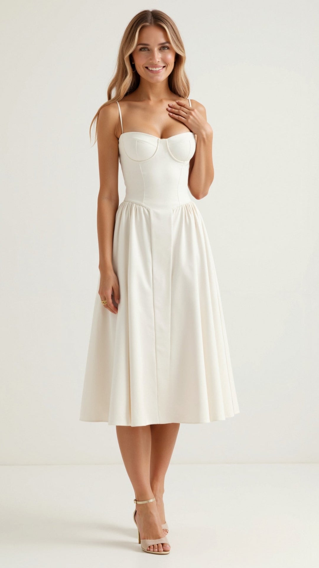 Vestido Midi Corsé Odette