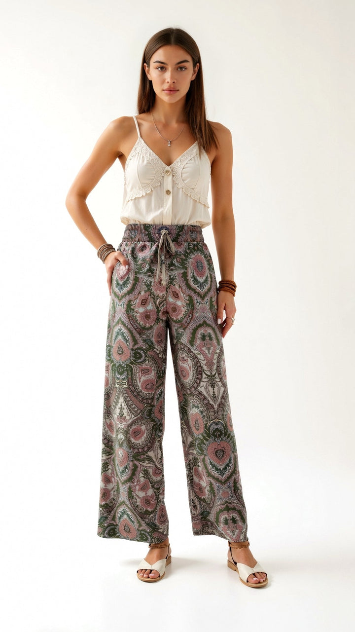 Pantalones Pam Paisley