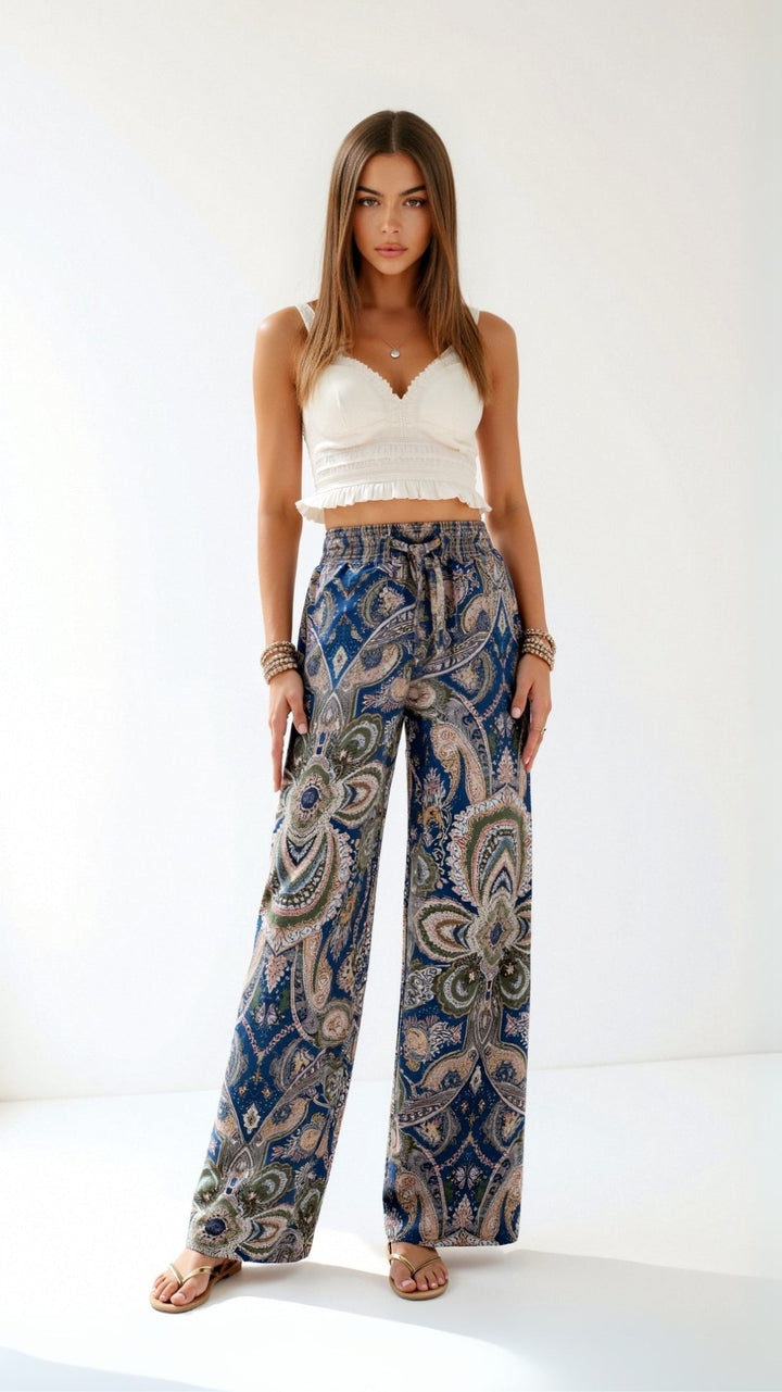 Pantalones Pam Paisley