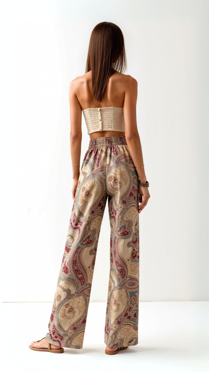 Pantalones Pam Paisley