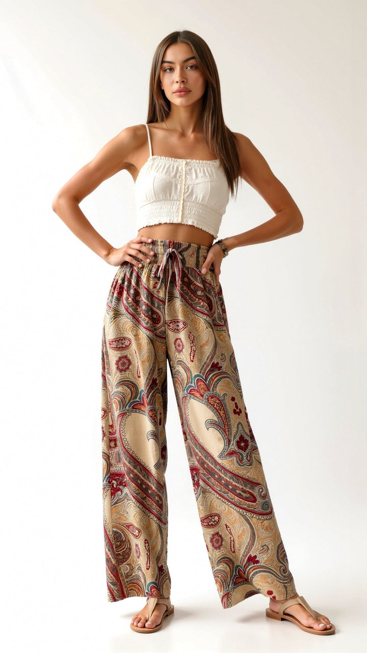 Pantalones Pam Paisley