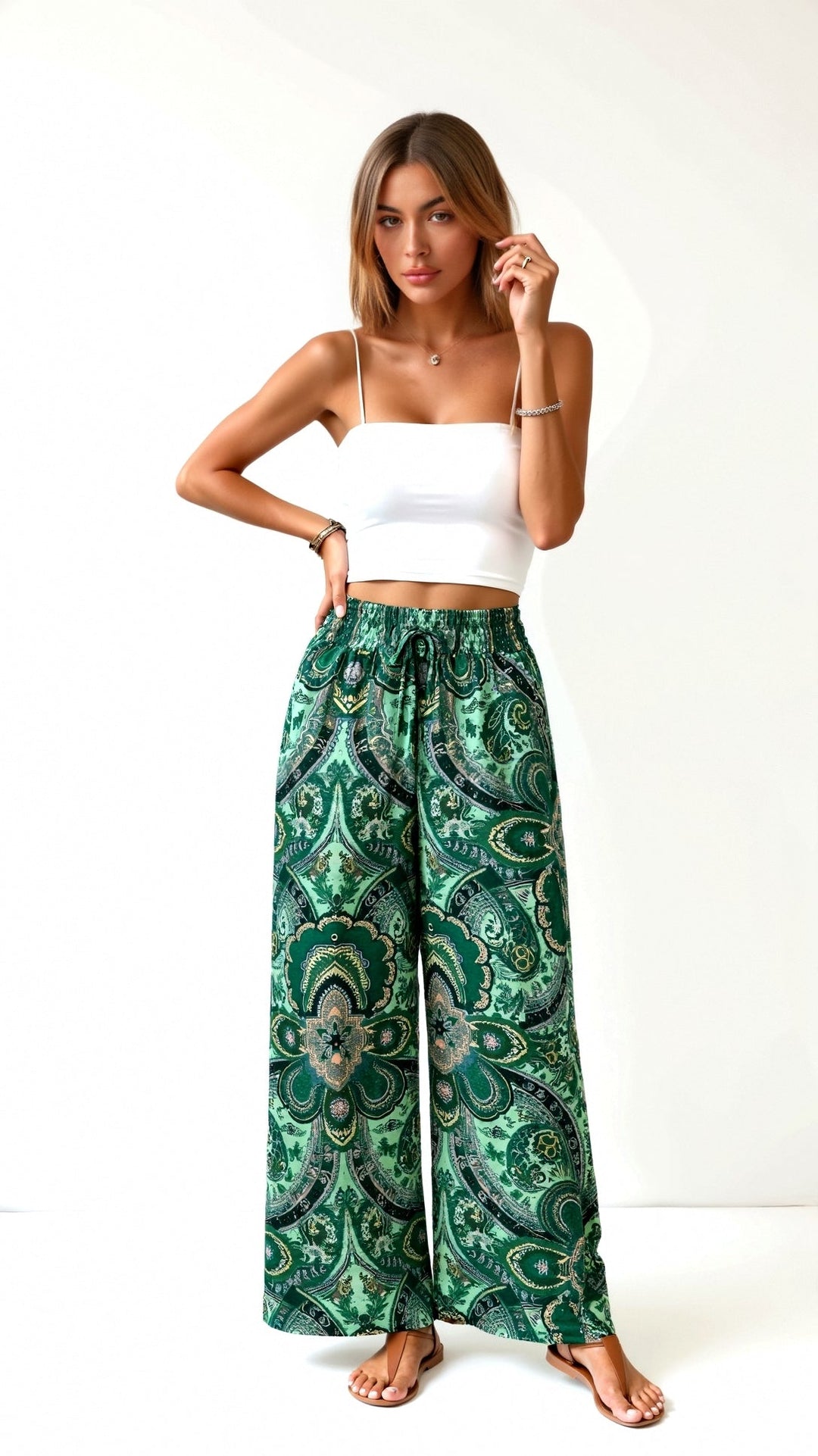 Pantalones Pam Paisley